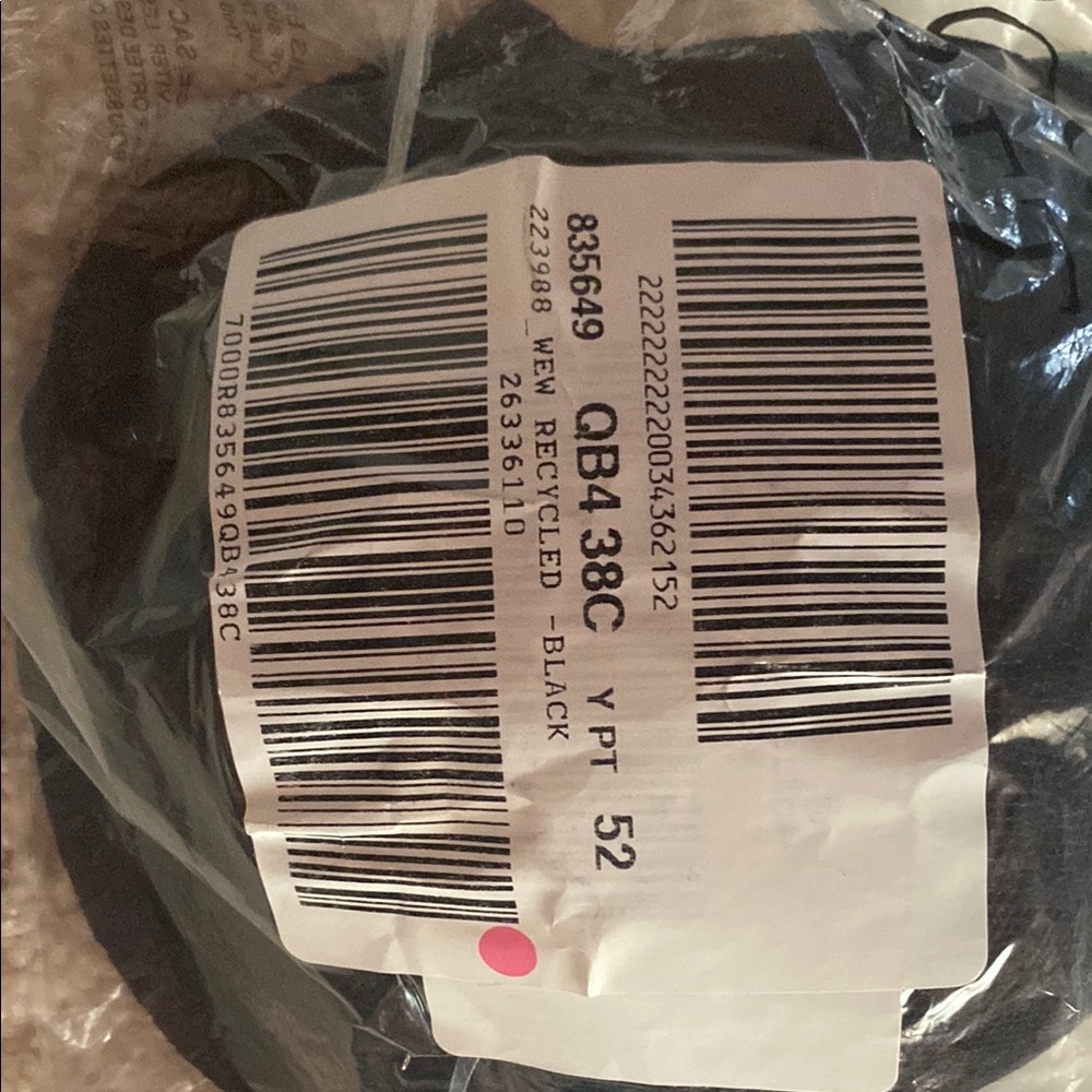 PINK Victoria's Secret Black and Pink Bra